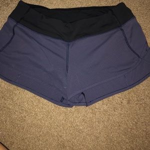 Lululemon speed shorts